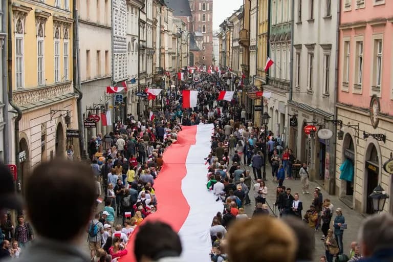 Dlaczego flaga biało czerwona? Odkryj jej znaczenie i historię